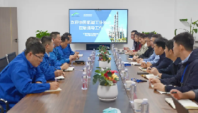 中國氯堿工業(yè)協(xié)會等領導一行蒞臨寧夏華御化工調研指導工作